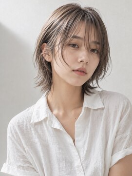 ヘイ 松本店(HEY) 【HEY 松本】ショートウルフ×アッシュベージュ
