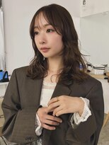フィルムス 渋谷(FILMS) ミルクティーベージュ/レイヤーボブ/韓国巻き/顔周りカット/渋谷