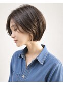 30代40代/上品コンパクトショートボブ