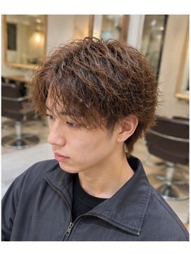アースオーセンティック 小平店(EARTH Authentic) ハイトーン×波巻きマッシュ