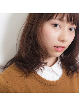 ヘアメイク エイト キリシマ(hair make No.8 kirishima) 〔No.8 中村〕柔らかいストカールスタイル