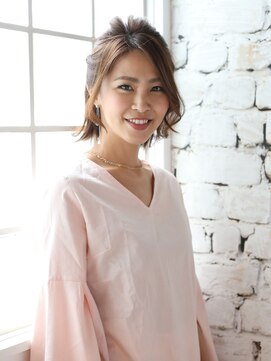 エノア 柏(ENORE) ハーフアップスタイル