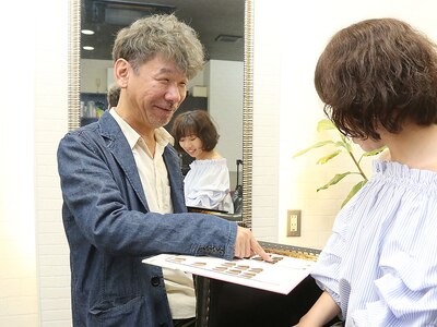 丁寧なカウンセリングで理想に近づく☆