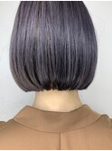 クリスタルパープル×センシュアルショートボブ