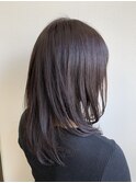 地毛風ラベンダーカラー　美髪