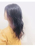 インナーカラーパープル