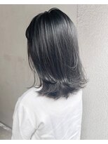 ヘアーアンドアトリエ マール(Hair&Atelier Marl)&nbsp;【Marl】ダークグレージュカラー×外ハネボブ