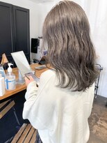 ヴェルダ 池袋店(verda)&nbsp;【VERDAお客様スタイル】ブリーチなしダブルカラー　グレー