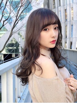 コア 銀座(COA) マロンベージュ/Aラインボブ/かきあげバング[銀座]