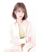 イメチェン愛され大人可愛い小顔Aラインボブ