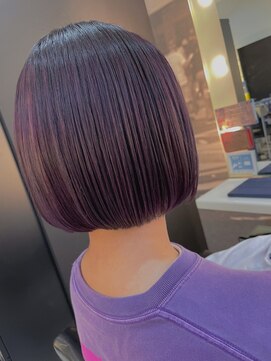 ソーホーニューヨーク 函館店(SOHOnewyork) ブリーチパープル/ボブ/カットが上手い/函館/五稜郭/美容室