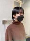 ボリュームダウンでコンパクトボブ/ミニボブ【AND CHILL渋谷】