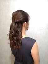 ウィスプ 赤羽店(wisp)&nbsp;結婚式ヘアアレンジ☆ハーフアップ