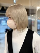 ブリッツレボルト(BLITZ R EVOLUT)&nbsp;(BLITZあらい)ボブ×ミルクティーブロンド