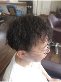 会社に怒られないツイストスパイラルパーマ