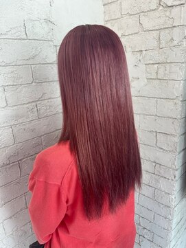 アジールヘア 所沢プロペ通り店(agir hair) ピンクラベンダーヴァイオレットカラー所沢ブリーチケア