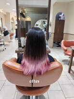 ネオリーブチノ 登戸店(Neolive cino)&nbsp;【グラデーションカラー】ピンクパープル