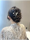 結婚式ヘア/ヘアセット/ヘアアレンジ/お呼ばれヘア