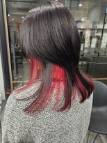 シャムオーツー 国分寺(CHAM:O2)&nbsp;インナーカラー/レッド/イメチェン/ウルフカット/レイヤー