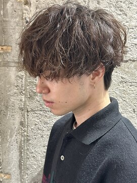 ニアウ 高崎店(Niau) ツイストスパイラルパーマメンズパーマメンズマッシュ群馬高崎