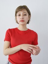 オーサム(AWESOME)&nbsp;ハイトーンベージュミニボブショートボブ