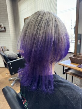 ビスイル 秋葉原店(Vis ill) ウルフ/韓国/ケアブリーチ/髪質改善/レイヤー/グラデーション