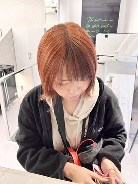 ファイブバイジエクト 堀江(FIVE by The Ect) オレンジ×ブラウン