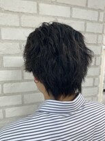 アッシュ 稲田堤店(Ash) マッシュウルフ×大人パーマ