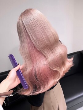 ベレーザ 渋谷(BELEZA) 9068艶髪グレーベージュミルクティーアッシュハイトーンカラー