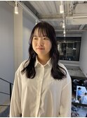 大人ガーリー大人美人透明感髪質改善ニュアンスカラー
