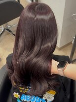 シェノン フェム 名古屋 名駅店(CHAINON×FeM#)&nbsp;艶髪＊カシスレッド/名古屋/髪質改善/レイヤーカット