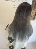 似合わせカット／フェミニンロング／メルティーカラー