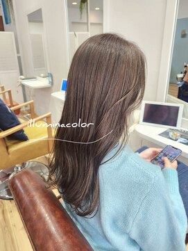 ヘアーリビングリコ 新潟笹口店(hair living Liko) illuminacolorで作る透明感あるニュアンスカラー◎