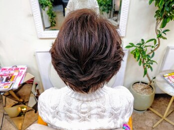 クープ ジャンの写真/【西宮北口徒歩3分】ダメージを最小限に抑えた薬剤使用◎気になる白髪もオシャレに綺麗に仕上げます♪