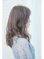 エアービジュー(Air Bijou) ウェーブ×デジタルパーマ×レイヤーカット 20代30代40代