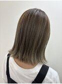 【北見】#ハイライト#ブリーチカラー#白髪ぼかし