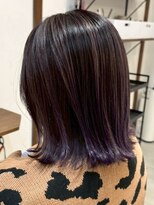 ルイ(ROUIS produced by LUCK 津田沼)&nbsp;ROUIS 津田沼 グラデーションカラー×パープル