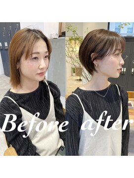 ビュートヨナカ(VIEW TOYONAKA) 【30代40代50代】ショートボブ/透明感カラー/小顔/豊中