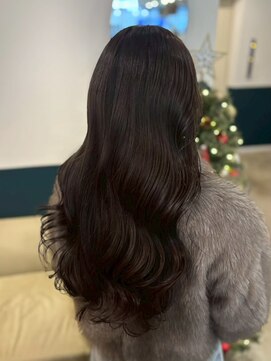 ヘアーブレイス(hair brace) 千葉駅/着物ヘア/大人ガーリー/ダークアッシュ/似合わせカット