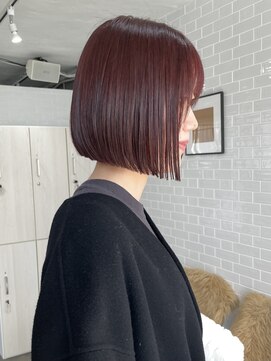 ジーナ 西新(Zina) ぱつっとミニボブ！