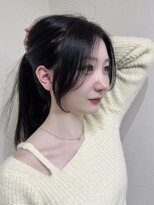 クレム 博多駅店(ChLem) ミディアムレイヤー 艶カラー 顔まわり髪質改善 博多美容室