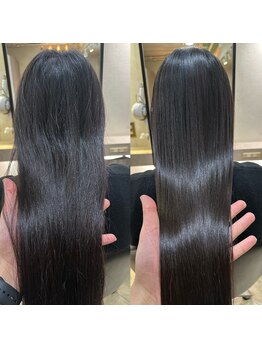 アミーベルレーヴ(AMI a BELLE Reve)の写真/【髪質改善専門店】20年以上前から髪質改善に特化した独自のエステ技術で広島トップレベルのツヤ髪へ☆