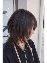 アンサ 長岡天神店(ANSA)&nbsp;小顔見せ×くびれレイヤーで動きと抜け感をプラスに