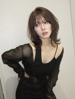 コア 銀座(COA) 小顔見え透け前髪×韓国くびれミディアム