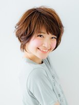 コボ(covo) ナチュラルショート×ウォームブラウン×爽やかナチュラル