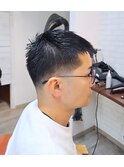 テーパーフェード　ベリーショート