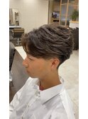 テーパーフェード×フェザーショート