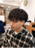 色気ルーズシャドウパーマ