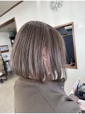 ショート柔らかつやカラー