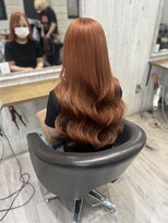 ヘアーアンドリラックス アミエ(hair&relax amie) 【 ツヤとやわらかさを叶える】オレンジベージュ